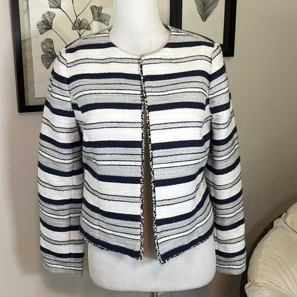 The Limited striped woven blazer - Picture 1 of 9